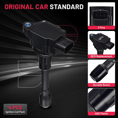 Altima Sentra Rogue Coils Set Of 4 S For Nissan Altima, Sentra - Foto 5