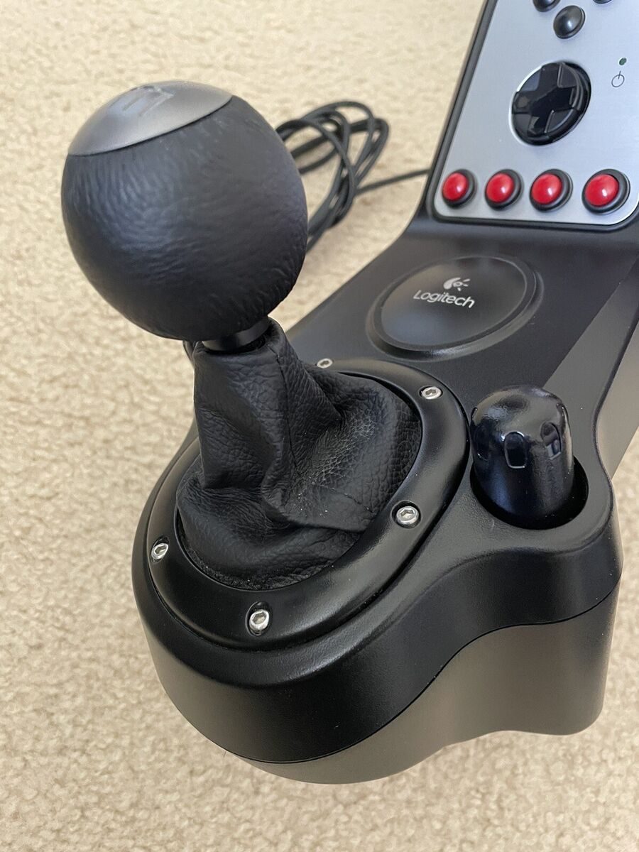 Logitech G27 Force Feedback Wheel, shifter and pedals