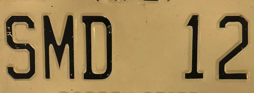 Vanity SMD 12 license plate Sam Sally Saul Scott Steve Stephen Sean Shawn Sheila - Picture 3 of 12