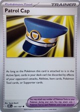 191/197 PATROL CAP | UNCOMMON | OBSIDIAN FLAMES POKEMON CARD
