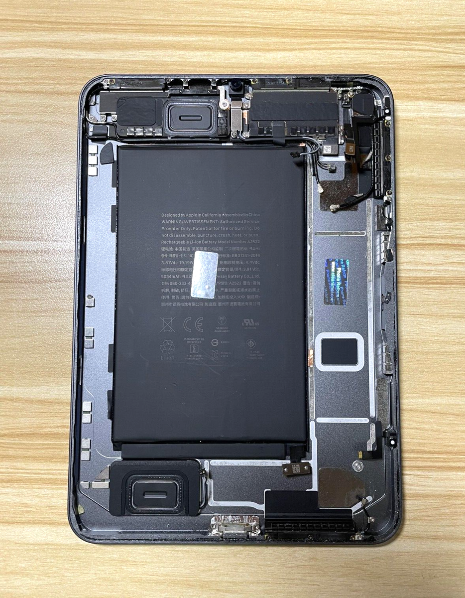 Genuine Apple iPad Mini 6th Gen Housing Back Replacement Frame | eBay