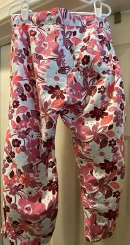 Patagonia GIRLS Boardie Capri Pants 10 Surfer Style Tie-Close Snap Cuff Roll EUC - Picture 7 of 15