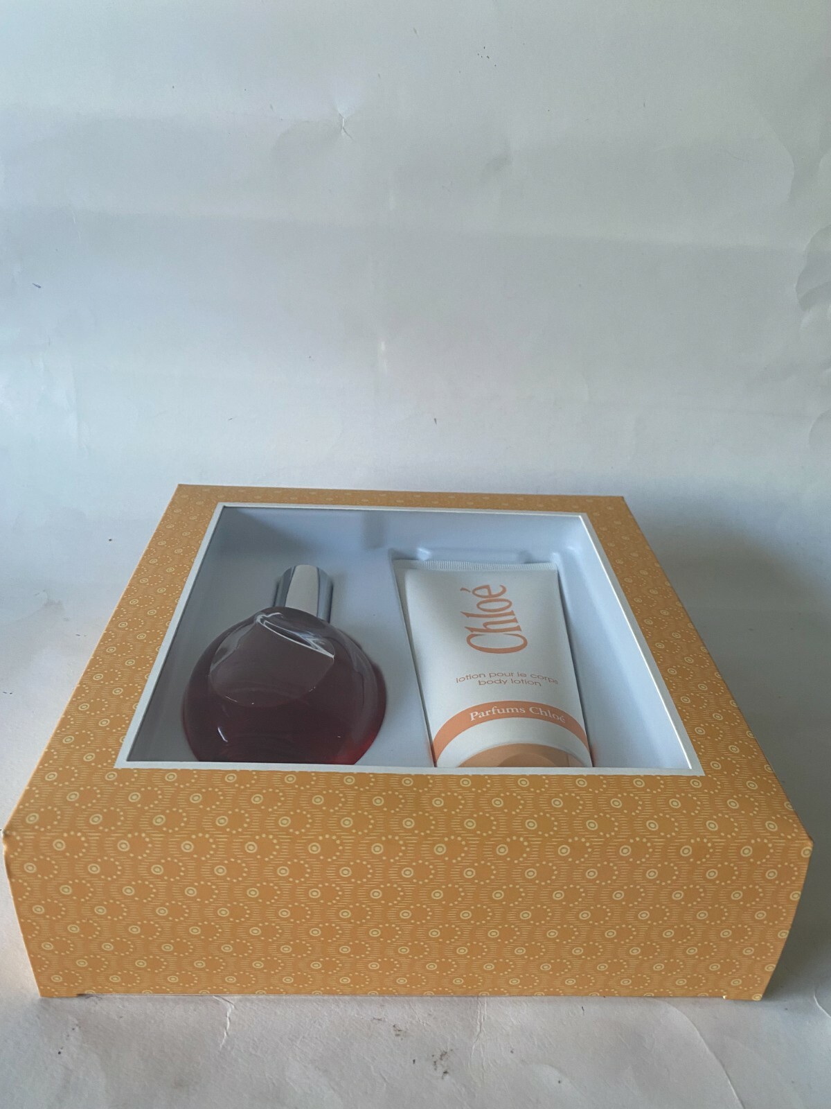CHLOE Perfume Gift Set 3 oz EDT Spray + 6.8 oz Body Lotion for Women. 100% REAL