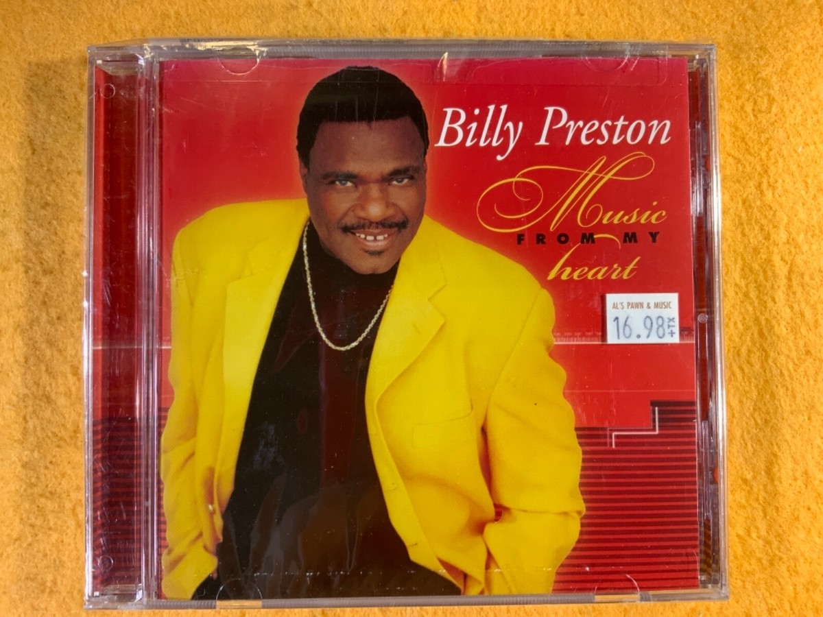 N7-68 BILLY PRESTON Music From My Heart .. SEALED .. GOSPEL