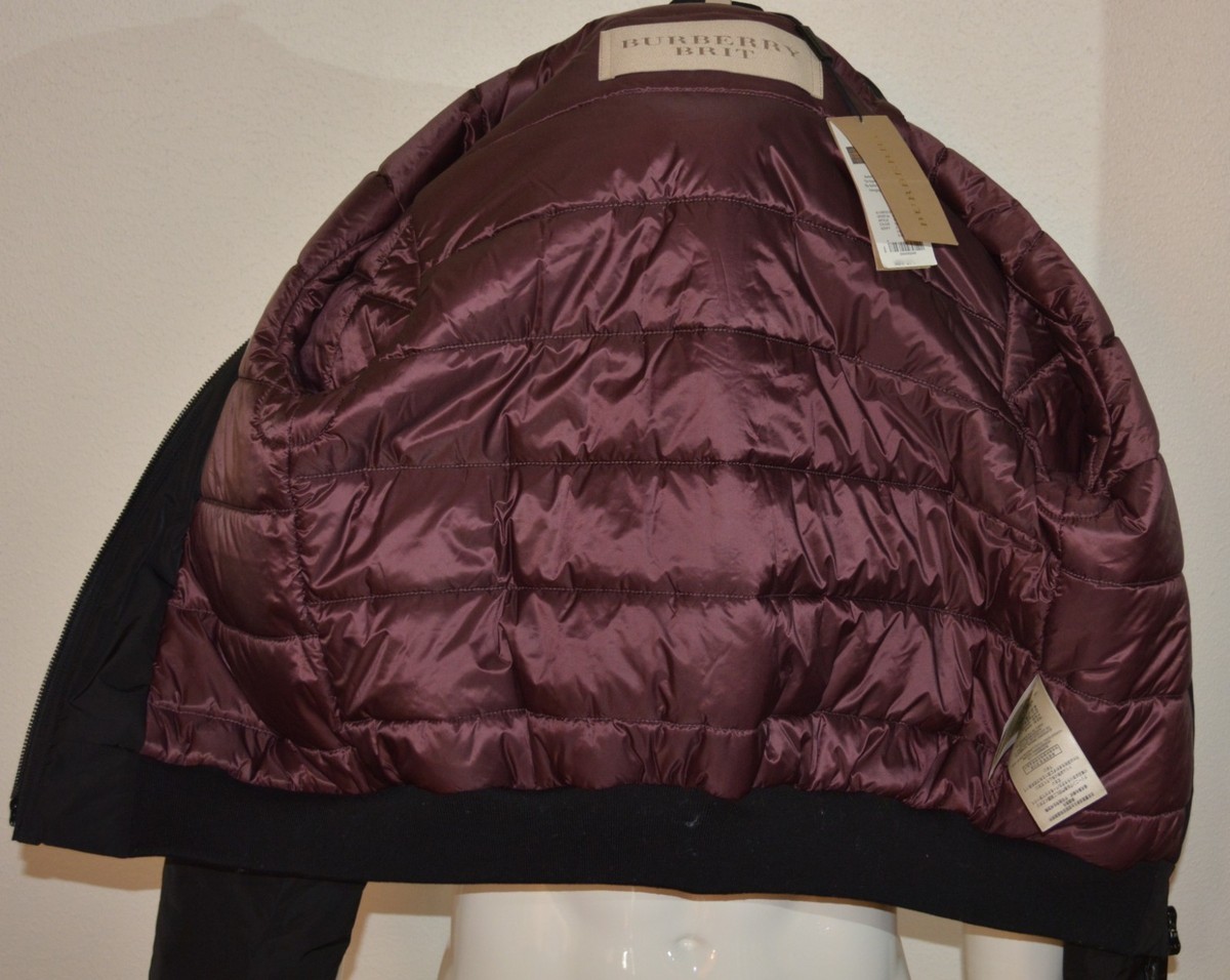 NWT BURBERRY BRIT MENS EQUESTRIAN KNIGHT LOGO BOMBER JACKET NWT BURBERRY BRIT MENS EQUESTRIAN KNIGHT LOGO BOMBER JACKET