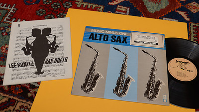 LEE KONITZ SAX DUETS LP + BUCH 52 SEITEN TOP JAZZ ORIG KANADA EX+ !!!
