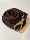 6’ Genuine Leather Dog Leash Heavy Duty Training Lead For Medium Large Dogs New