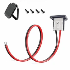 50A Plug Connector, Battery Quick Connect/Disconnect Connector, Quick Coupler wi