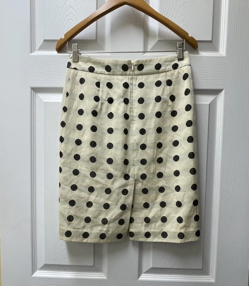 Falda lápiz forrada para mujer J.CREW talla 0 Foto 3 de 4