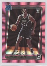 2021-22 Panini Donruss Rated Rookie Holo Pink Laser Day'Ron Sharpe #215 06i8