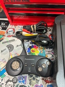Panasonic FZ-1  R.E.A.L. 3DO Black Console Plus Games [Tested Working]