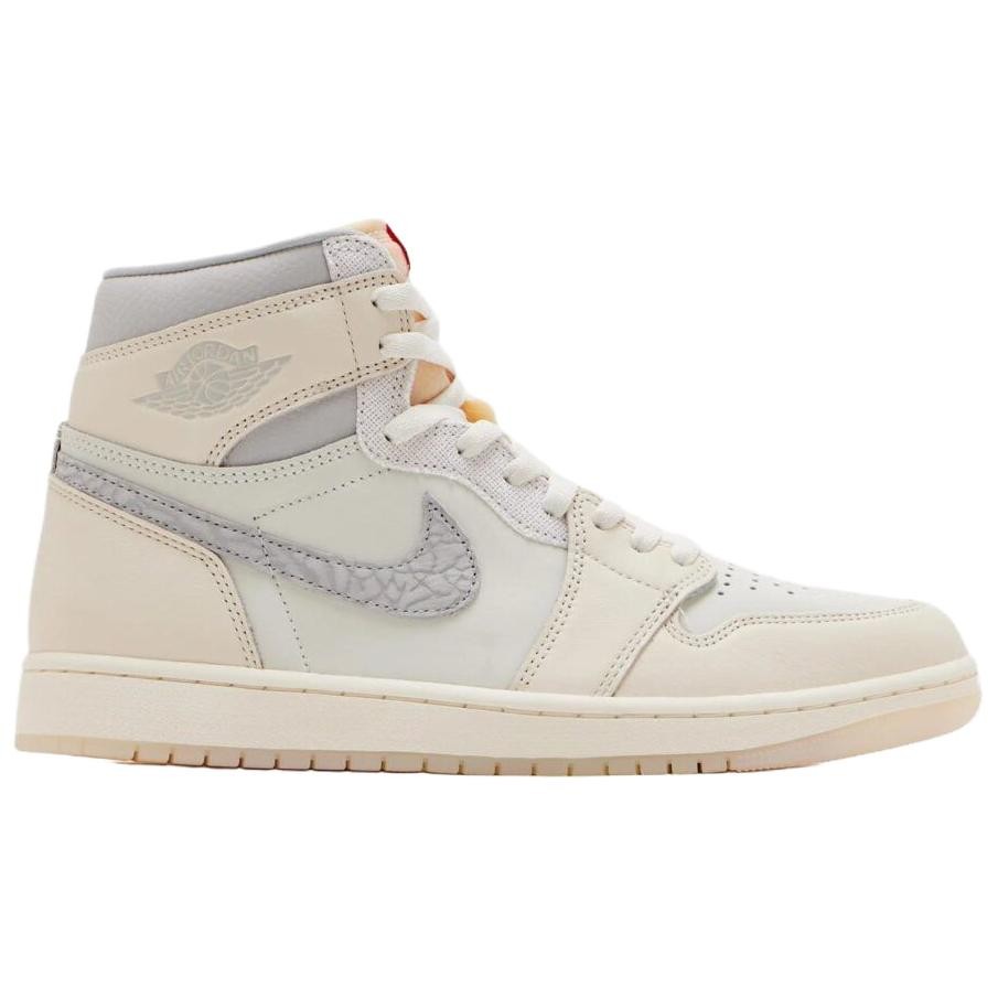 Size 13 - Air Jordan 1 Retro OG High Sail Elephant Print for sale