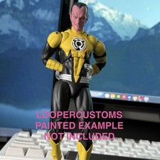 Sinestro Mafex Ct Custom Unpainted 112 Kit Loopercustoms 3d Parts Only
