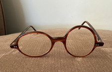 Unique Cutler and Gross Vintage Asymmetrical Eyeglasses Made England Rare 1970's