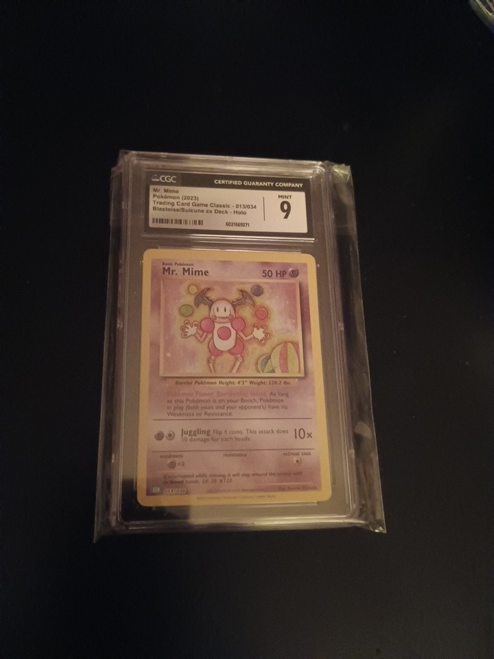 Mr Mime - 2023 TCG Classic Blastoise & Suicune ex Deck Holo 013