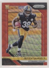 2018 Panini Prizm Rookie Red Wave Prizm 19/149 Jaylen Samuels #238 fv8