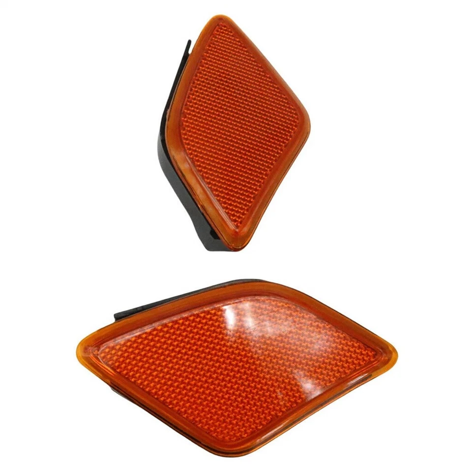 Pair Front Side Marker Corner Light Shell For Mercedes Benz S400 S500 S550 S600 - Image 3 of 4