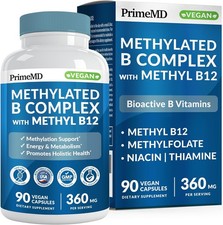 Methylated B Complex with Methylfolate and B12 90 Count Pack of 1 