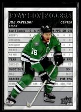 2023-24 Upper Deck Stat Box Fillers Joe Pavelski Rookie Dallas Stars #SB-13