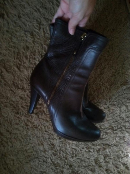 Women Unisa Boots Brown Leather 38 #O5HG
