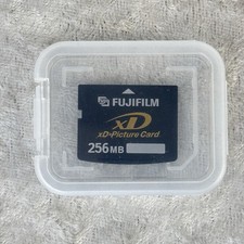 FujiFilm xD Picture Card 256MB DPC-256 w/Case Japan Also Fits Olympus Tested