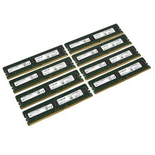 8 Micron MTA18ASF1G72PZ-2G1 8GB 1Rx4 PC4-2133P-RCP-10 Server ECC Memory DDR4