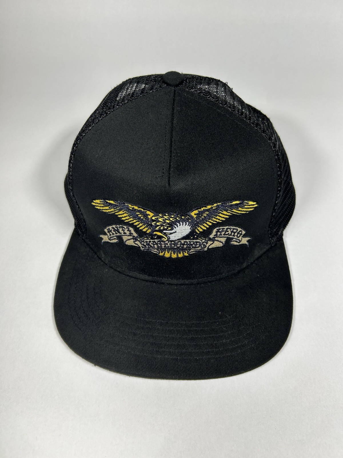 Anti Hero Skateboards Basic Eagle Embroidered Bla… - image 4