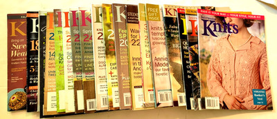 Interweave Knits magazine issues, choose one or many, volume discount, 1997-2022