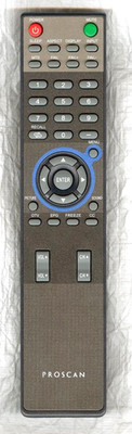 PROSCAN NEW OEM LCD TV Remote Control PN: E20KQ00