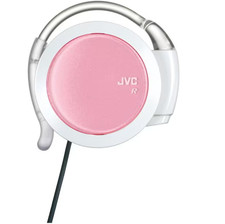 JVC JAPAN Ear Fit Headphone stereo headphones HP-AL202-W White Pink