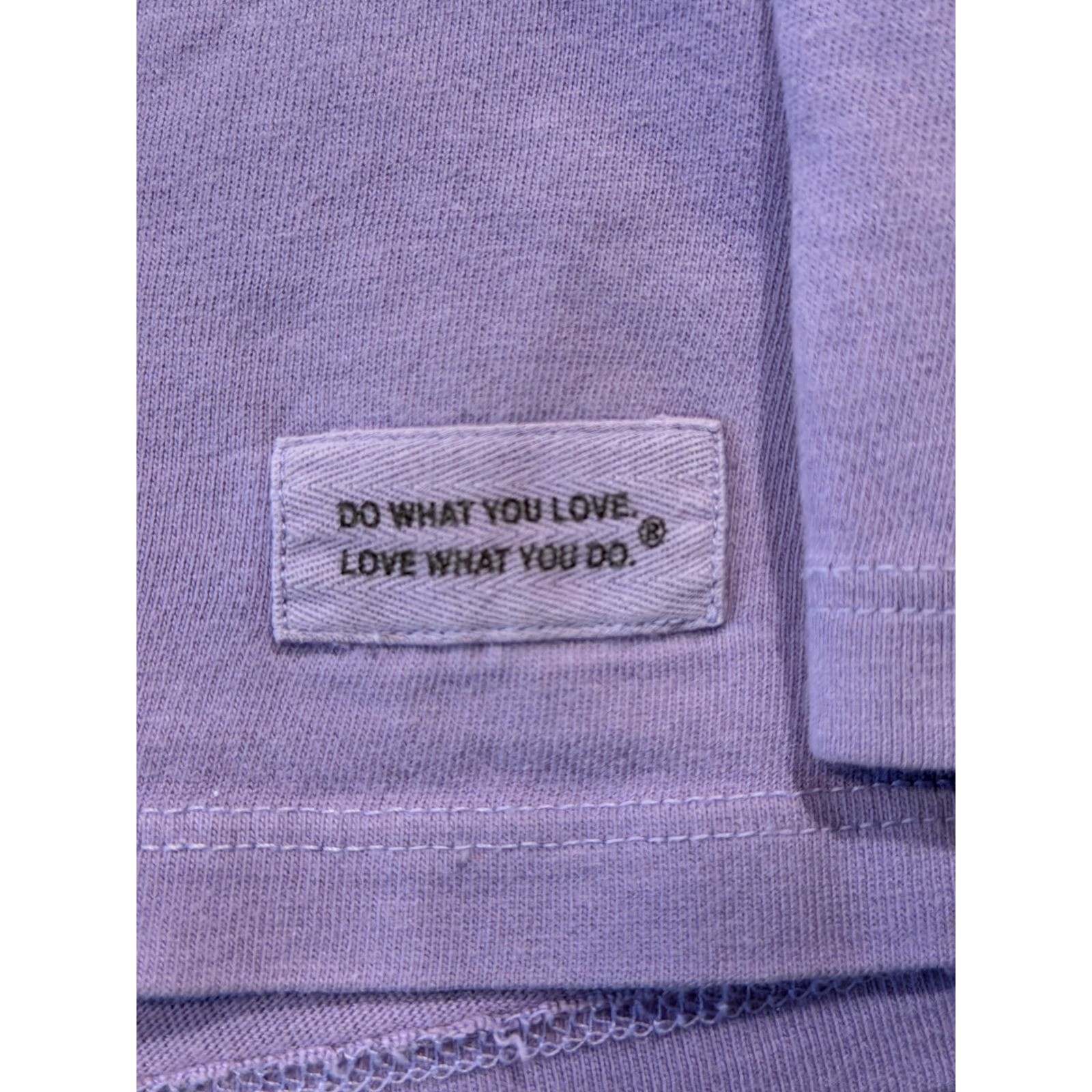 Life is Good T Shirt Womens M Lavander Crusher Tee Mandala Flower Long Sleeve