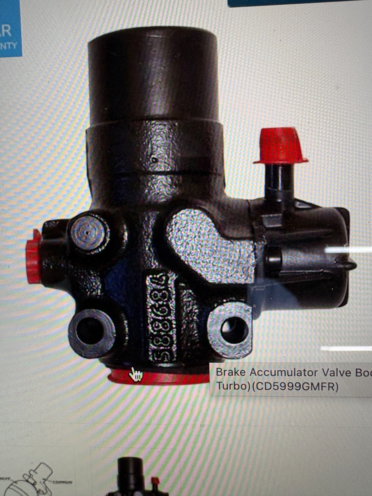 BENTLEY EIGHT REBUILT BRAKE ACCUMULATOR VALVE  IN STOCK SAME DAY SHIP 81-95