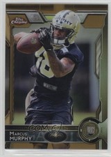 2015 Topps Chrome Rookies Gold Refractor 18/50 Marcus Murphy #143 9u7