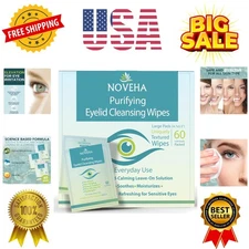 Eyelid & Lash Wipes | For Itchy, Dry Eyes, Styes & Blepharitis | lid and lash...