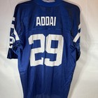 JOSEPH ADDAI SCREEN PRINTED COLTS JERSEY SIZE XL EXCELLENT CONDITION MENS REEBOK