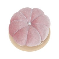 Nadelkissen Mit Holzbase FüR NäHnadelhalter Oder Diy, Pink