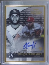 2020 Topps Gold Label Framed Junior Fernandez #GLA-JFE Rookie Auto RC 1q7