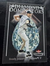 RANDY JOHNSON 2005 FLEER PLATINUM DIAMOND DOMINATORS #4DD