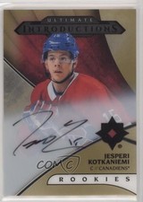 2018 Ultimate Collection Introductions Gold Jesperi Kotkaniemi #UI-37 Auto 0zu
