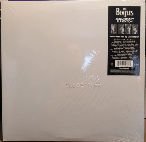 Beatles White Album (1968) (Stero Reissue 2018) 2xLP Vinyl NEW 45th Anniversary!