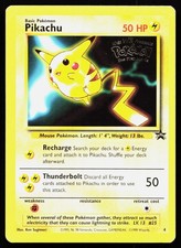 PIKACHU 4 PROMO WIZARDS BLACK STAR PROMOS POKEMON MP on eBay