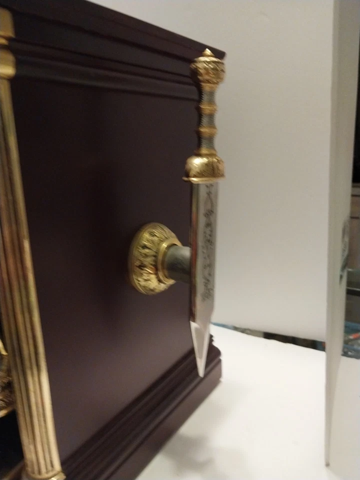 DEFECTUOSO Caesars Palace Casino Las Vegas Vintage Franklin Mint Jackpot G3D Foto 2 de 4