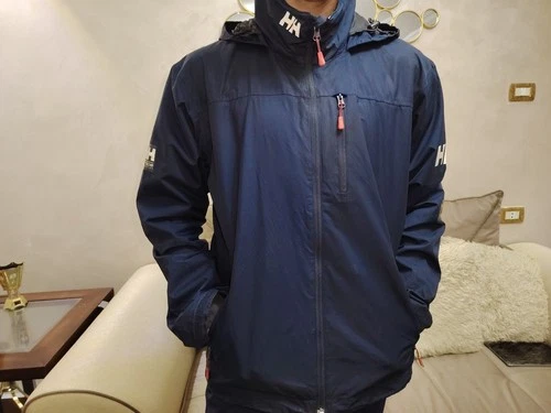 Helly Hansen Crew Hooded Sailing Jacket for Men's - product listing photo