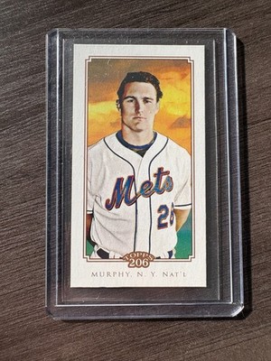 2010 Topps T206 Daniel Murphy #291 Mini ''Cycle'' Back SP serial /99