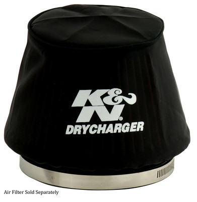 K AND N ENGINEERING Air Filter Wrap-DRYCHARG ER WRAP; RU-5163 BLACK- RU-5163DK