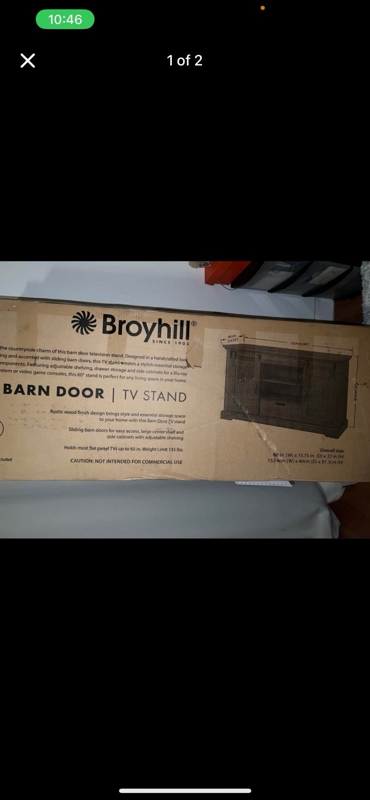 60 Inch Broyhill Tv Stand