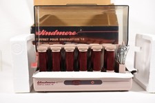 VTG WINDMERE Gentle Curls 18 Curlers Velvet Flocked Hot Rollers Short Tight NIB