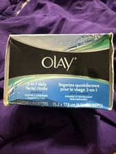 Olay 2 In 1 Daily Facials Cloths Sensitive 33 Cloths NEW