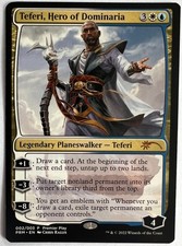 Magic The Gathering: Teferi, Hero Of Dominaria Ex Eng pro Tour Promo ( Ppro )