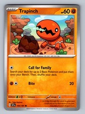 Trapinch 104/191 Common SV08: Surging Sparks NM - LP Pokemon TCG